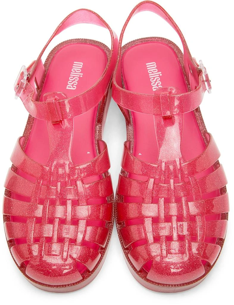 商品Melissa|Pink Melissa Possession Final De Ano Sandals,价格¥187,第5张图片详细描述