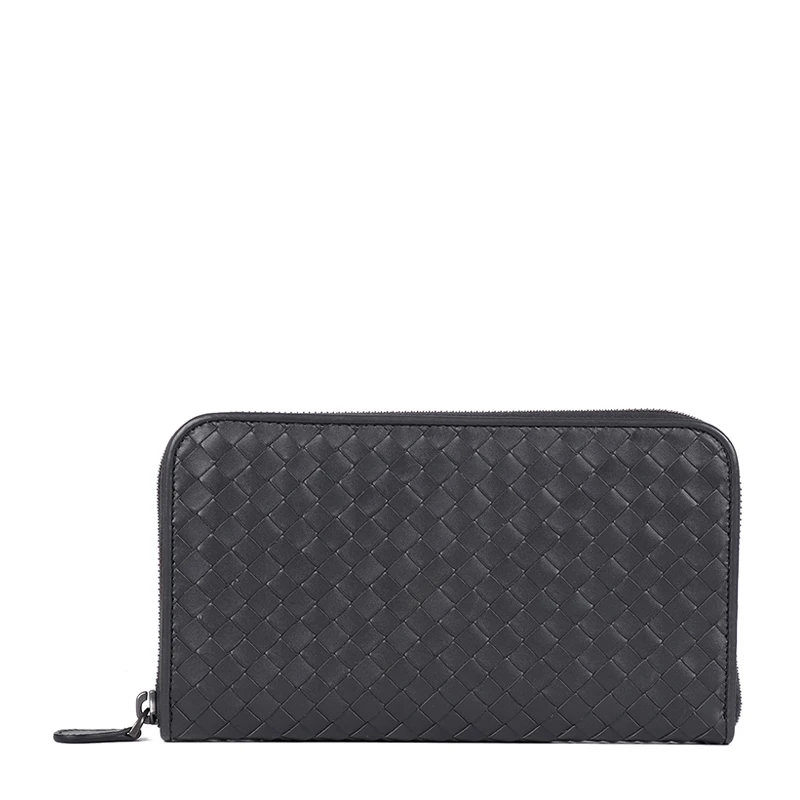 商品[国内直发] Bottega Veneta|BOTTEGA VENETA 黑色男士长款钱夹 311263-V4651-2015,价格¥6672,第1张图片