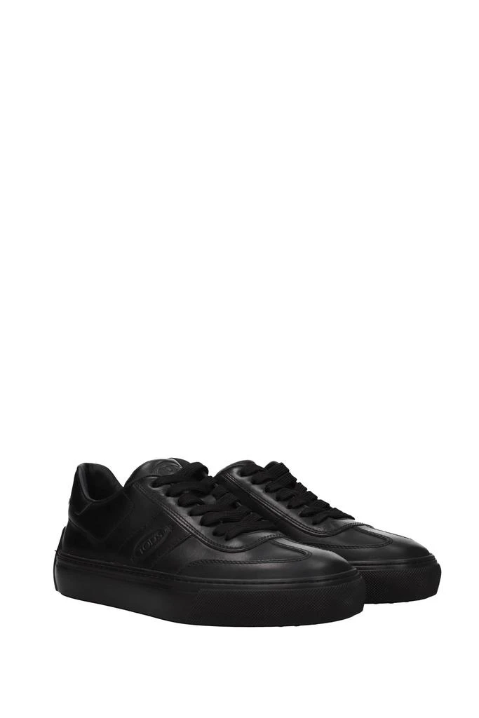 商品Tod's|Sneakers Leather Black,价格¥2022,第2张图片详细描述