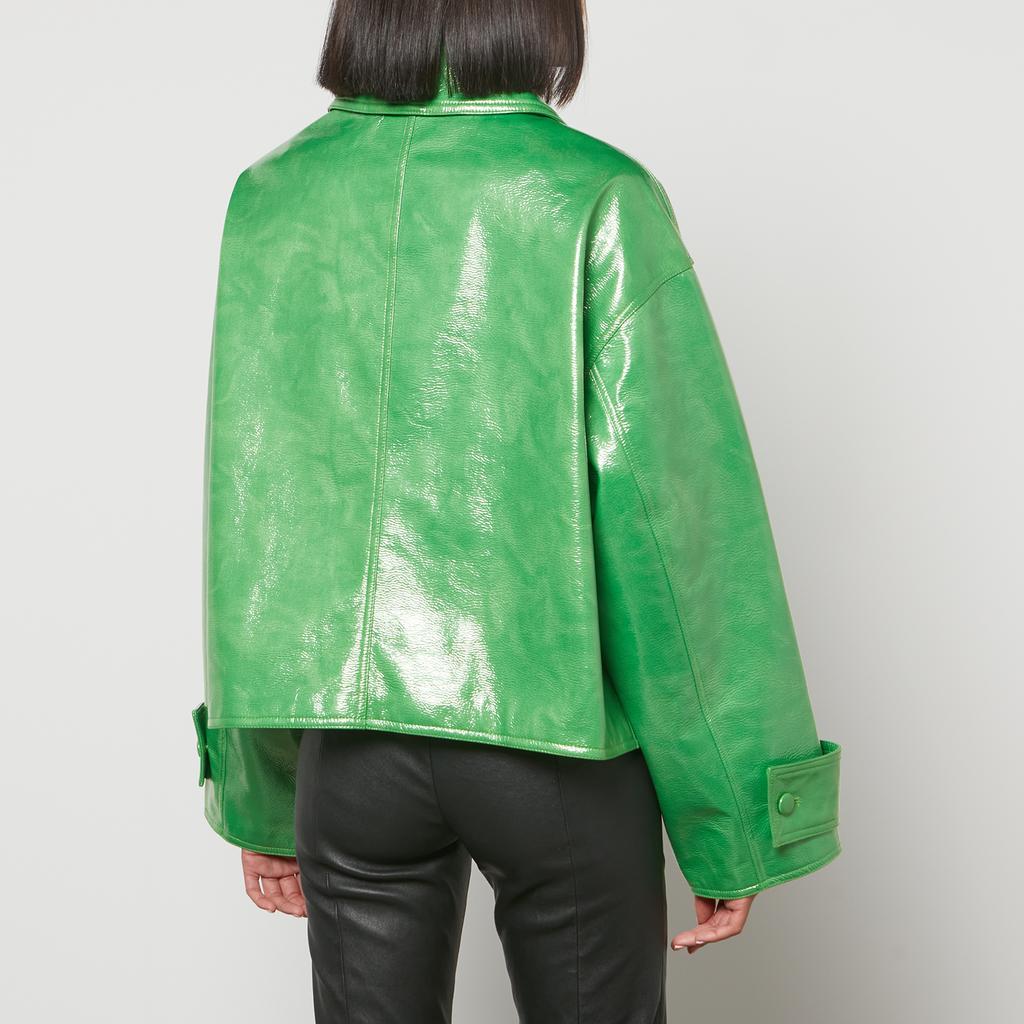 商品STAND STUDIO|Stand Studio Women's Charleen Jacket - Bright Green,价格¥1643,第4张图片详细描述