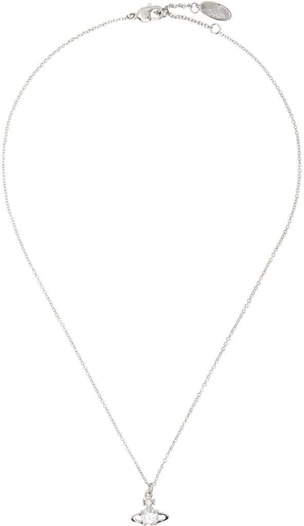 商品Vivienne Westwood|Silver Reina Pendant Necklace,价格¥1436,第1张图片