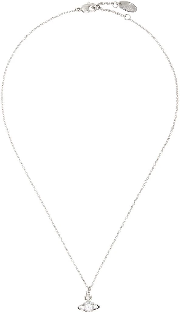 商品Vivienne Westwood|Silver Reina Pendant Necklace,价格¥1535,第1张图片