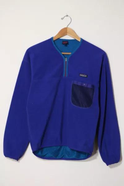Vintage Patagonia Capilene Mesh Lined Polar Fleece Sweatshirt Made in USA商品第1张图片规格展示