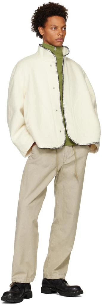 商品3MAN|White Blanket Jacket,价格¥4808,第4张图片详细描述
