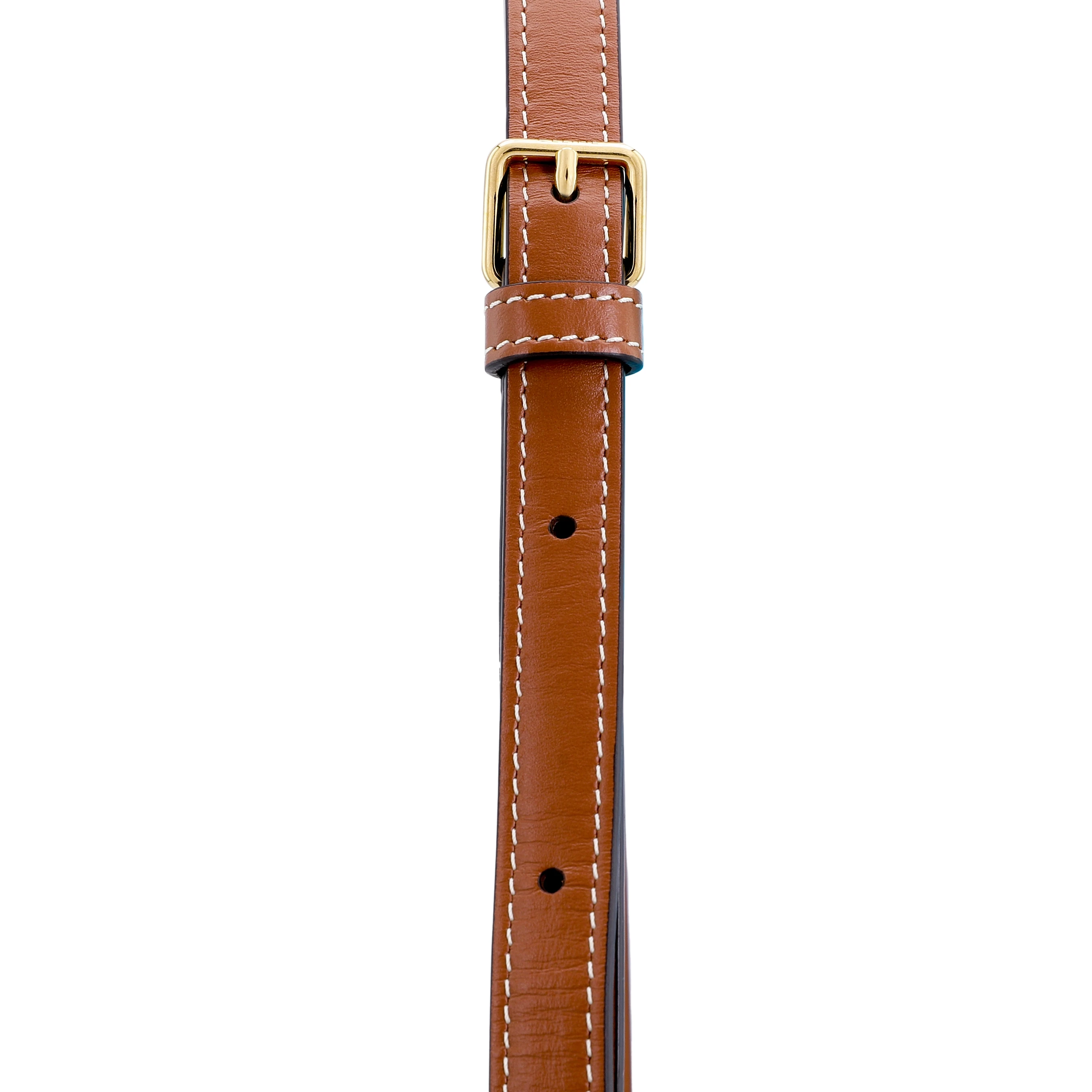 商品[国内直发] Celine|赛琳 Triomphe 凯旋门标志经典满印老花金属质感锁扣 牛皮革 腋下包斜挎单肩包 常规 女款 白色/卡其色,价格¥18444,第7张图片详细描述