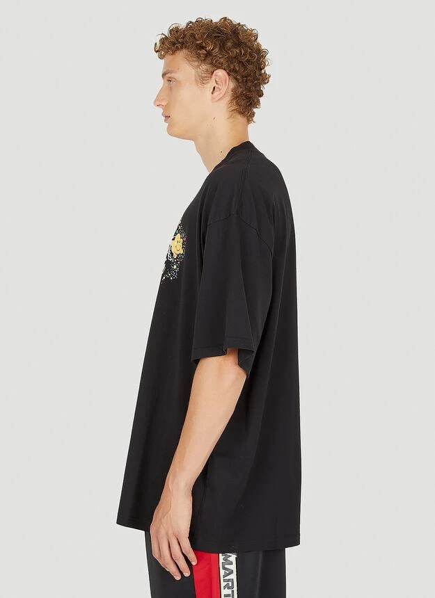 商品Martine Rose|Good Time Oversized T-Shirt in Black,价格¥1089,第3张图片详细描述