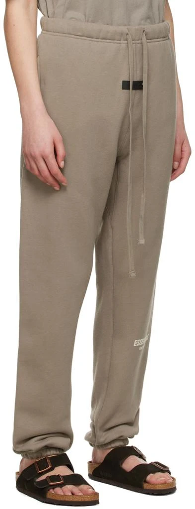商品Essentials|Taupe Cotton Lounge Pants,价格¥442,第2张图片详细描述