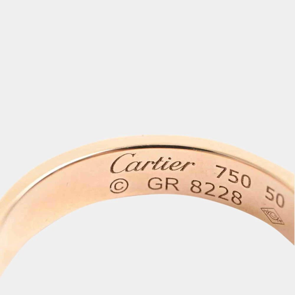 商品[二手商品] Cartier|Cartier Love Wedding Band 18K Rose Gold Ring EU 50,价格¥5787,第5张图片详细描述