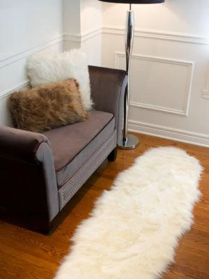 商品Luxe Faux Fur|Gordon Faux Fur Double Rug,价格¥669,第4张图片详细描述