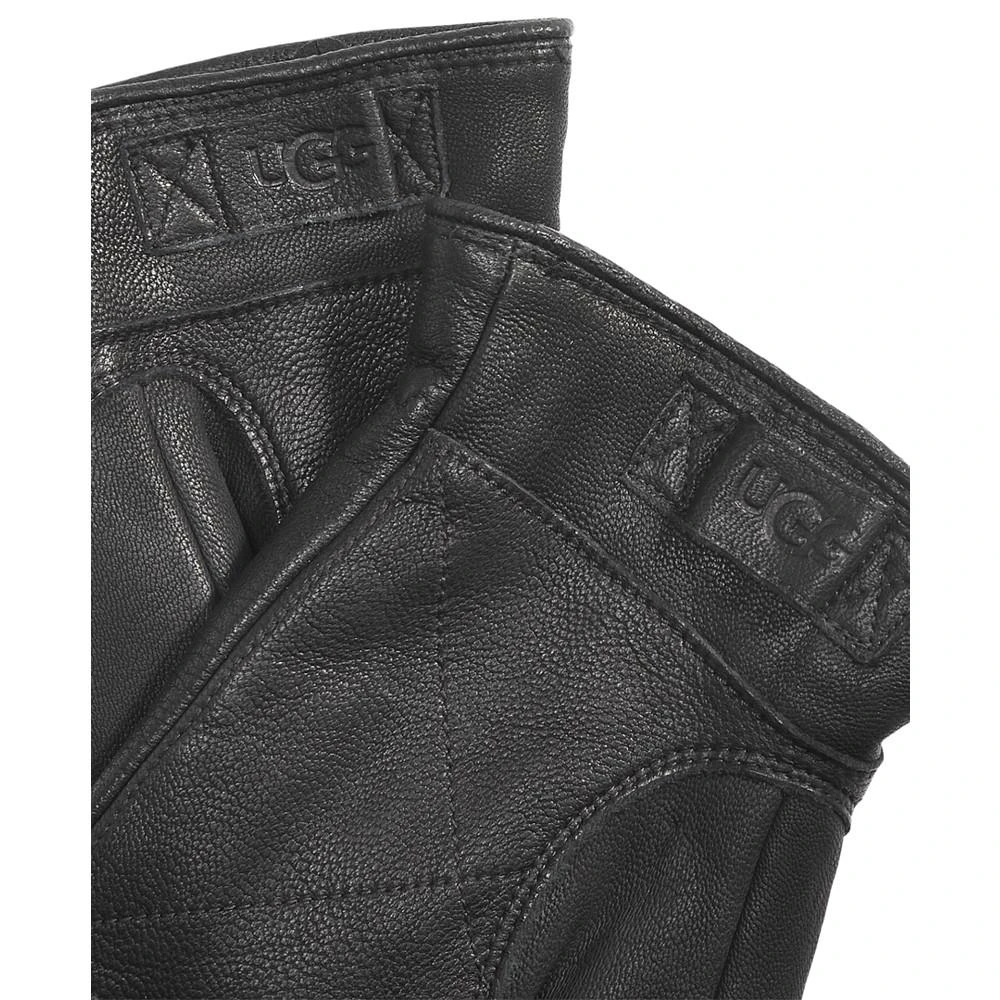 商品UGG|Men's 3-Point Leather Tech Gloves with Faux-Fur Lining,价格¥432,第2张图片详细描述