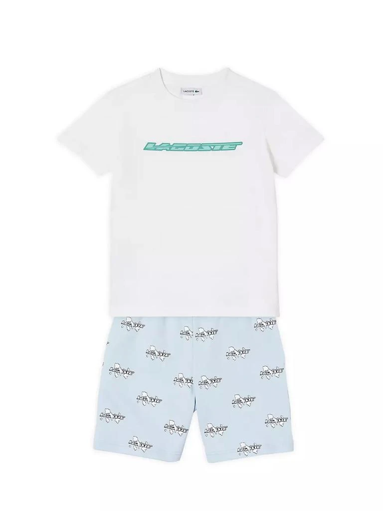 商品Lacoste|Little Kid's &amp; Kid's Logo T-Shirt,价格¥203,第2张图片详细描述