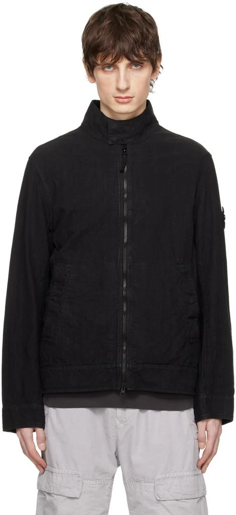 商品Stone Island|Black Patch Jacket,价格¥7254,第1张图片