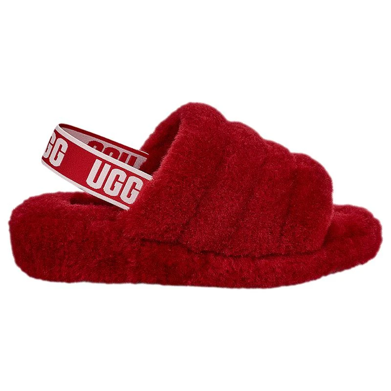 商品UGG|UGG Fluff Yeah Slides - Women's,价格¥526,第1张图片