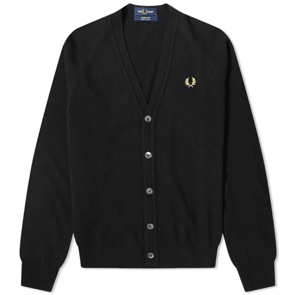 商品Fred Perry|Fred Perry Reissues Lambswool Cardigan,价格¥953,第1张图片