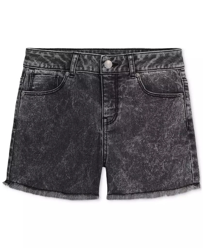 商品Calvin Klein|Big Girls Boyfriend Cut-Off Denim Shorts,价格¥124,第1张图片