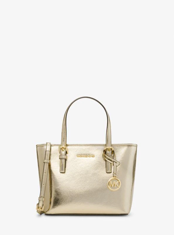 商品Michael Kors|Jet Set 手提包 超小号 菜篮子 金属色,价格¥676,第1张图片