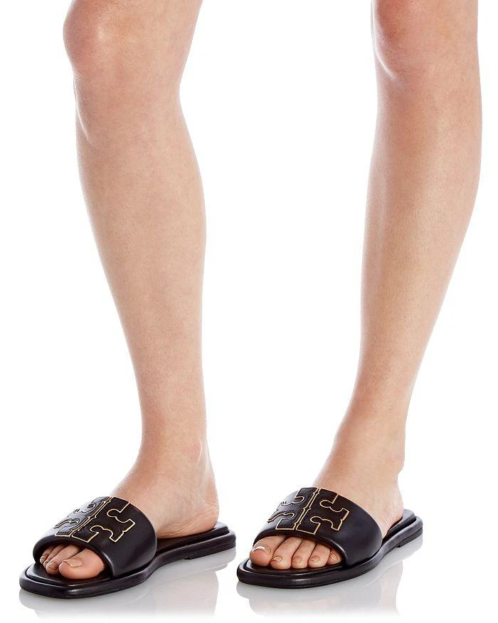 商品Tory Burch|Women's Double T Sport Slide Sandals,价格¥1475,第2张图片详细描述