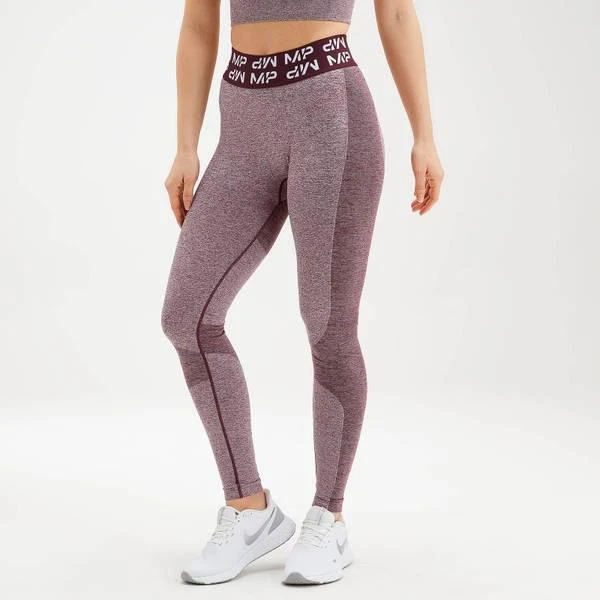 商品Myprotein|MP Women's Curve Leggings - Washed Oxblood,价格¥186,第1张图片