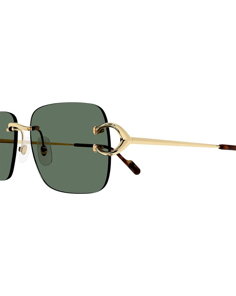 Signature C 24K Gold Plated Rimless Sunglasses 商品