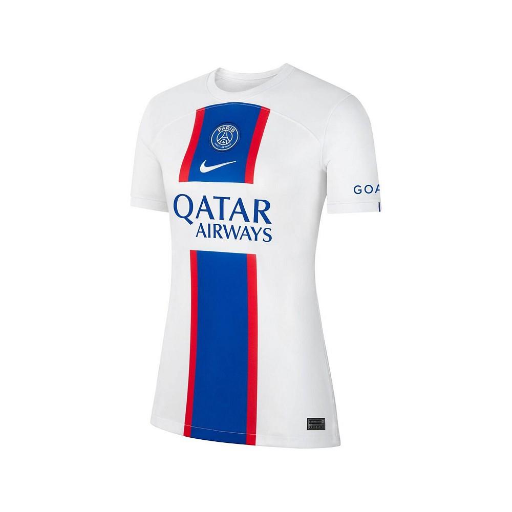 Women's Lionel Messi White Paris Saint-Germain 2022/23 Third Breathe Stadium Replica Player Jersey商品第3张图片规格展示