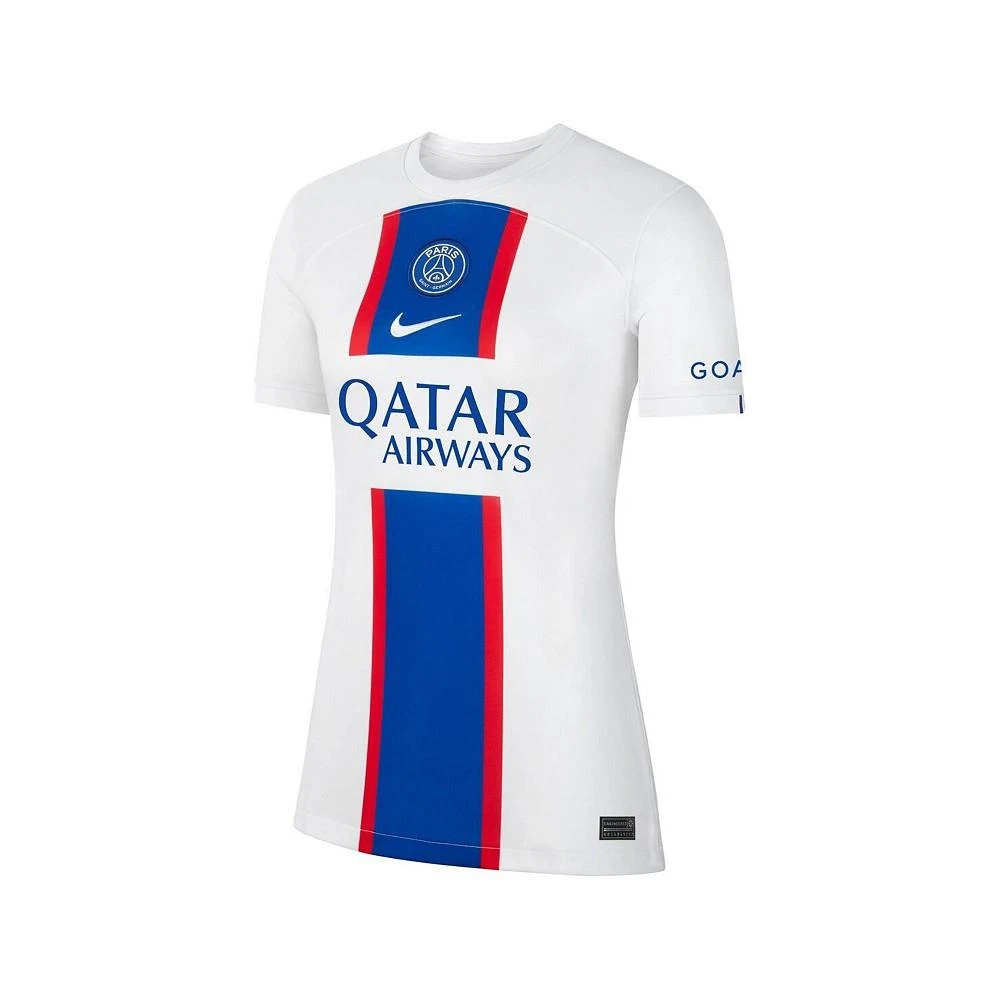 商品NIKE|Women's Lionel Messi White Paris Saint-Germain 2022/23 Third Breathe Stadium Replica Player Jersey,价格¥992,第2张图片详细描述