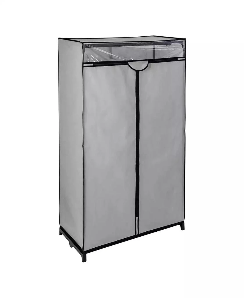 商品Honey Can Do|Wide Double Door Portable Wardrobe Closet with Cover, 36",价格¥344,第1张图片
