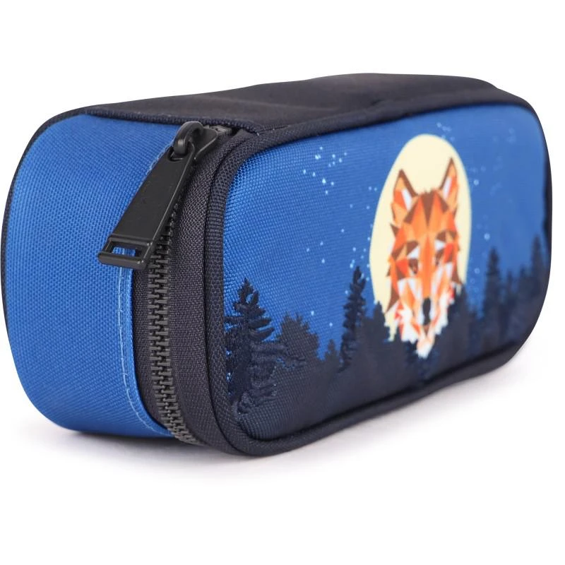 商品Jeune Premier|Wolf print pencil case in blue,价格¥401,第2张图片详细描述