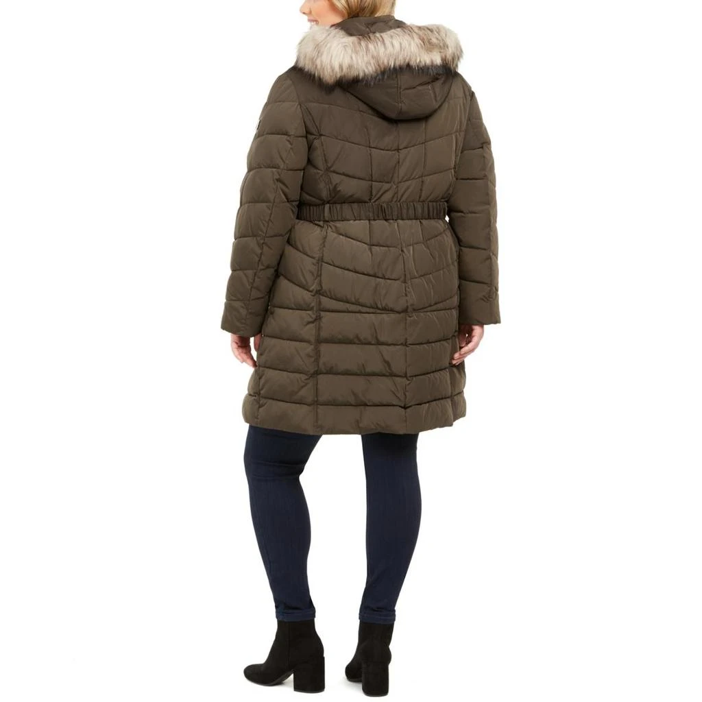 商品Vince Camuto|Vince Camuto Womens Plus Warm Midi Puffer Jacket,价格¥334,第2张图片详细描述