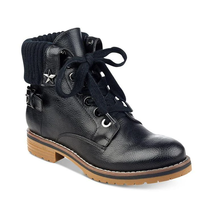 商品Tommy Hilfiger|Oranda Lace-Up Booties,价格¥204,第1张图片