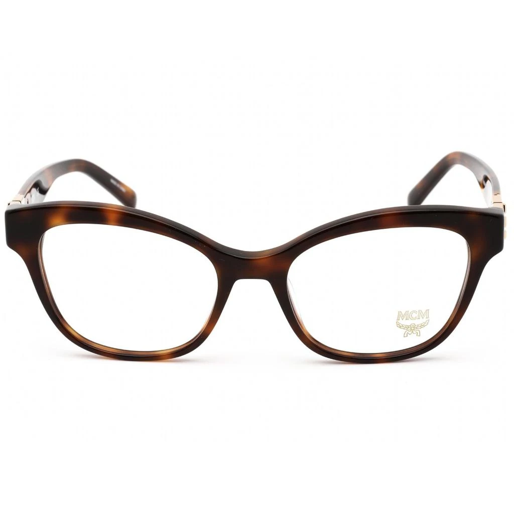 商品MCM|MCM Women's Eyeglasses - Clear Demo Lens Havana Acetate Cat Eye Frame | MCM2699E 214,价格¥383,第2张图片详细描述