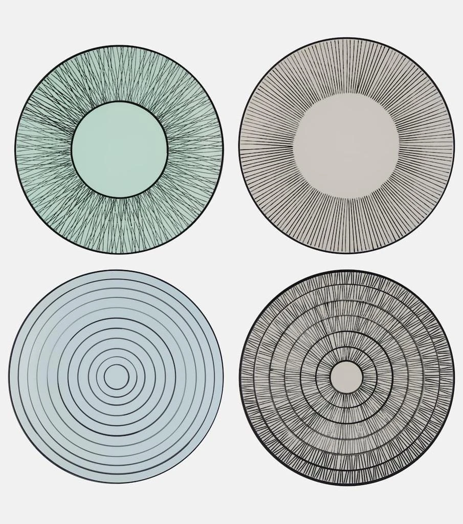 商品POLSPOTTEN|Afresh set of 4 dinner plates,价格¥875,第1张图片