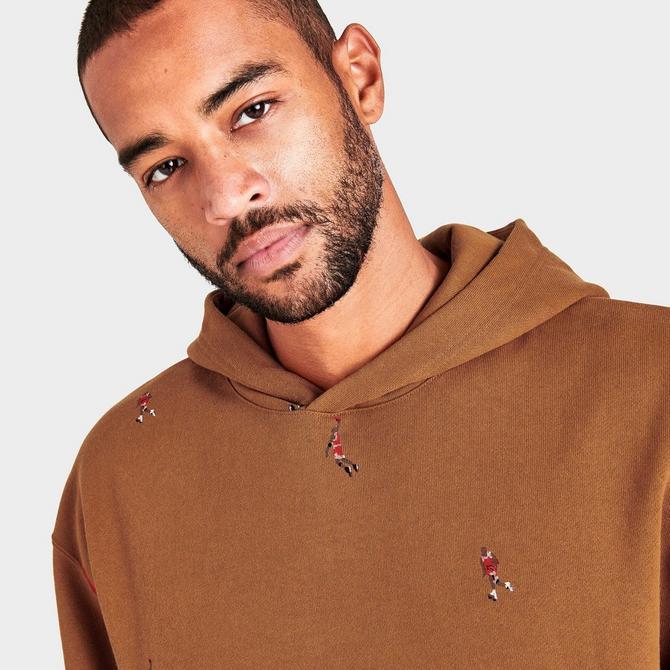 Men's Jordan Essentials Fleece Pullover Hoodie商品第5张图片规格展示