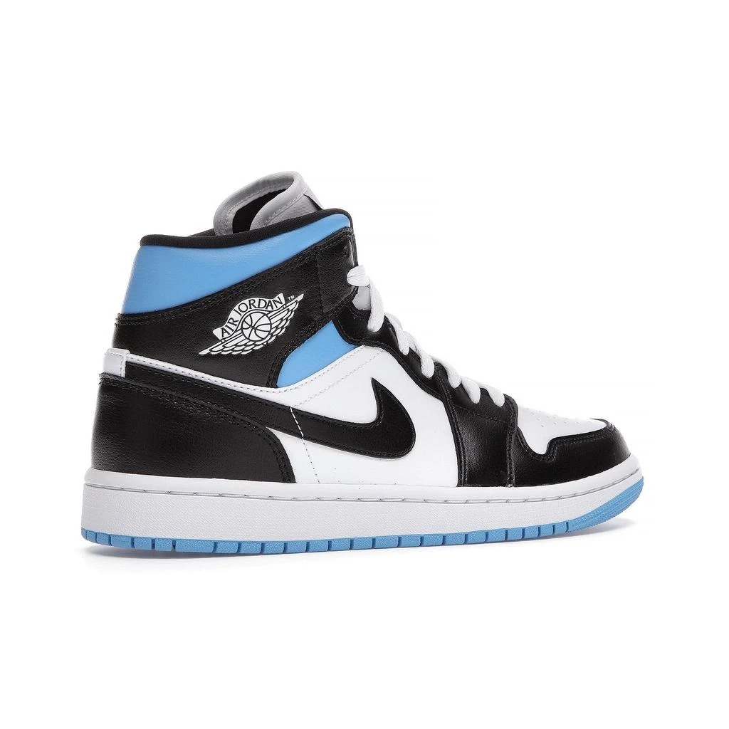 商品Jordan|Air Jordan 1 Mid University Blue Black White (W),价格¥2311,第3张图片详细描述
