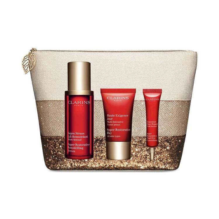 商品Clarins|4-Pc. Super Restorative Age-Defying Trio,价格¥1063,第1张图片