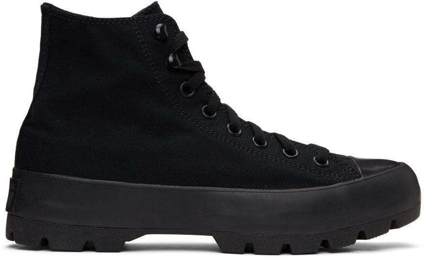 商品Converse|Black Chuck Taylor All Star Lugged High Sneakers,价格¥496,第1张图片