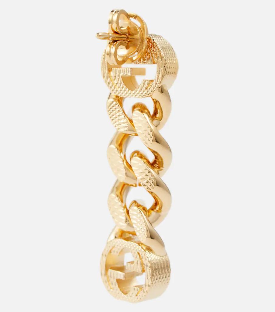 商品Gucci|Interlocking G chain earrings,价格¥2523,第7张图片详细描述
