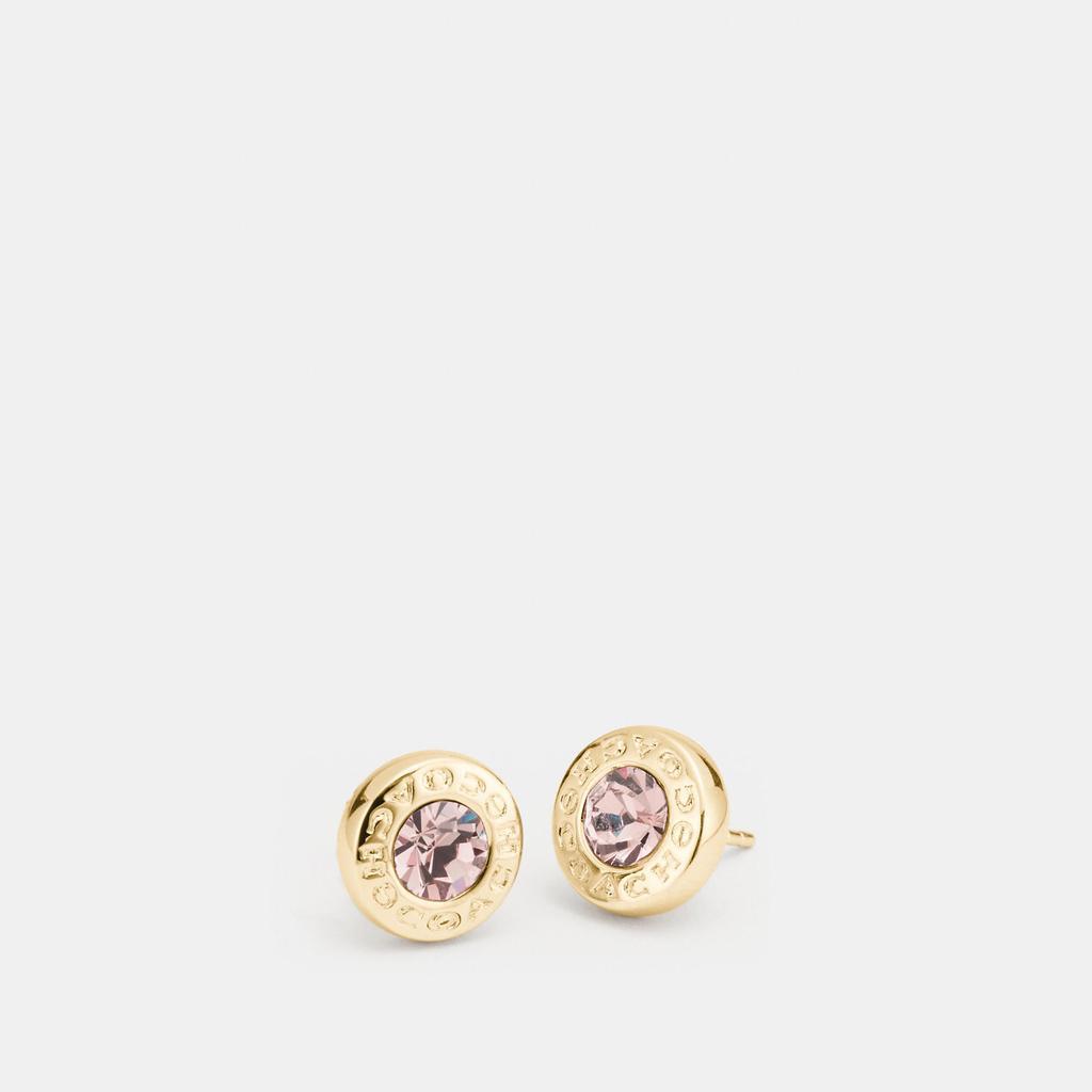 商品Coach|COACH Open Circle Stone Strand Earrings,价格¥182详情, 第5张图片描述
