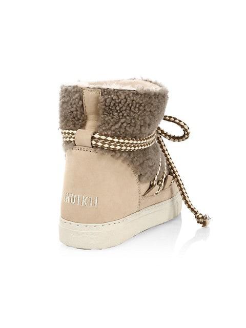 商品INUIKII|Curly Shearling Sneaker Boots,价格¥2861,第5张图片详细描述