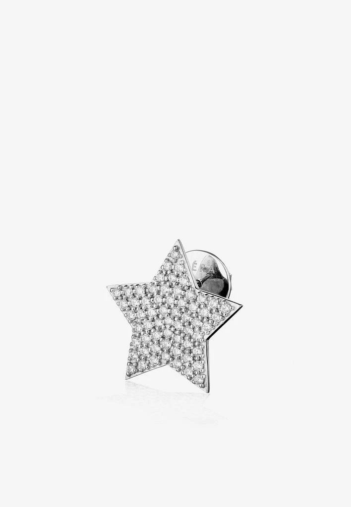 商品EÉRA|Special Order - Star Diamond Stud Earring in 18-karat White Gold,价格¥32870,第1张图片