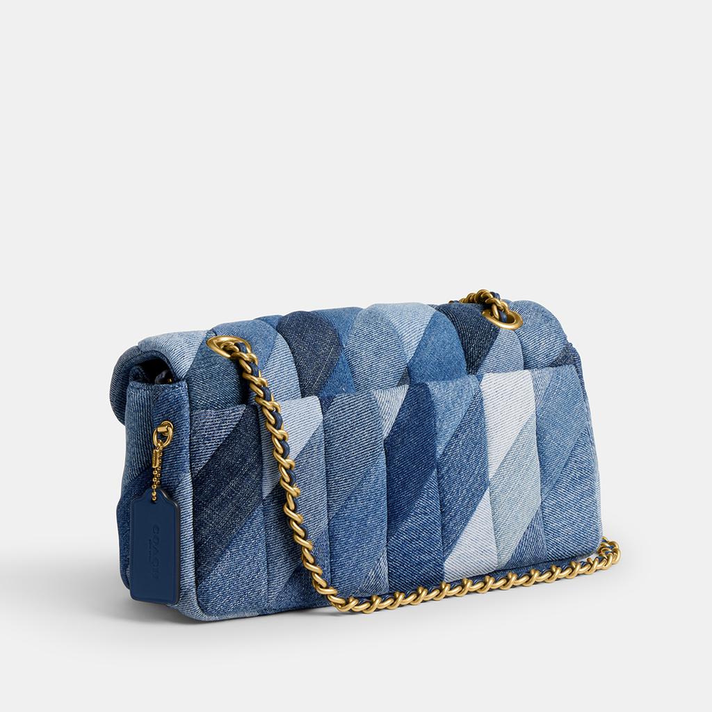 Coach Patchwork Tabby 26 Denim Shoulder Bag - Shoulder Bags