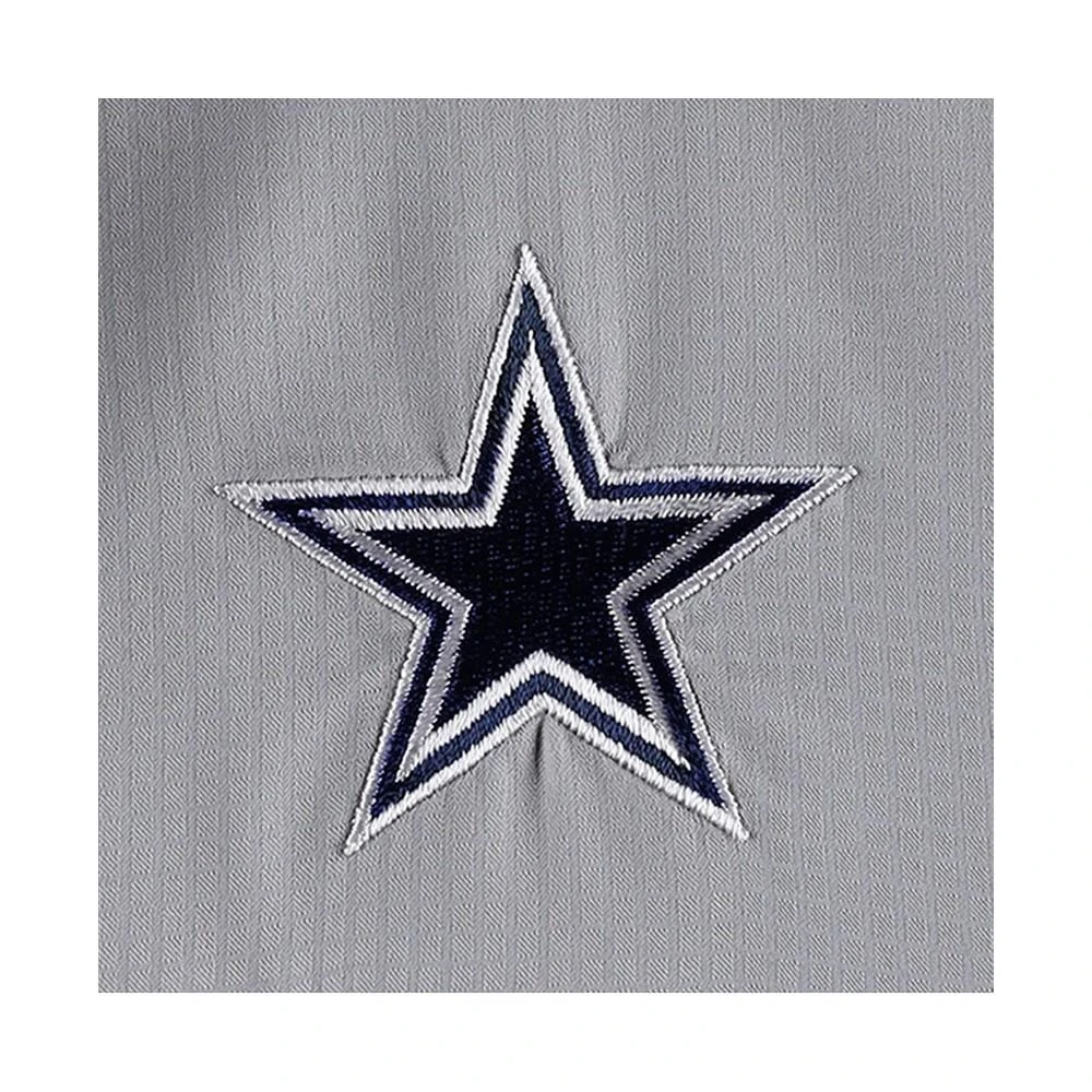 商品Columbia|Women's Gray Dallas Cowboys Tamiami Omni-Shade Pullover Hoodie,价格¥392,第2张图片详细描述