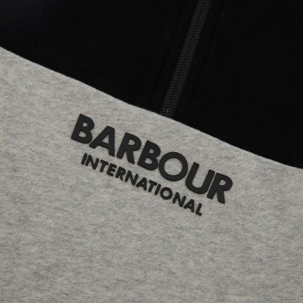 商品Barbour International|Barbour International Boys Logo-Appliqued Cotton-Blend Sweatshirt,价格¥254-¥292,第5张图片详细描述