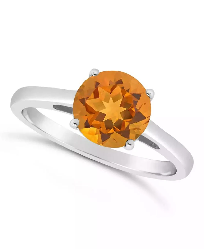 商品Macy's|Garnet (2-1/3 ct. t.w.) Ring in Sterling Silver. Also Available in London Blue Topaz and Citrine,价格¥1107,第1张图片