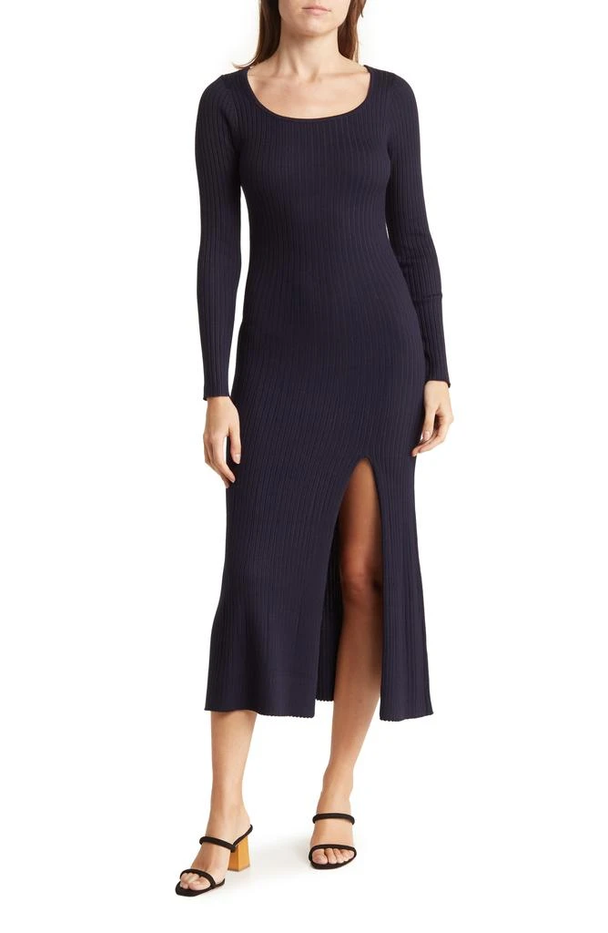 商品Love by Design|Julia Ribbed Knit Maxi Sweater Dress,价格¥405,第1张图片