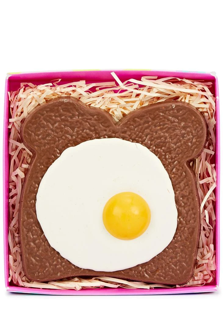 商品Harvey Nichols|Let's Toast Sourdough & Sea Salt Milk Chocolate Toast with White Chocolate Fried Egg 160g,价格¥43,第2张图片详细描述