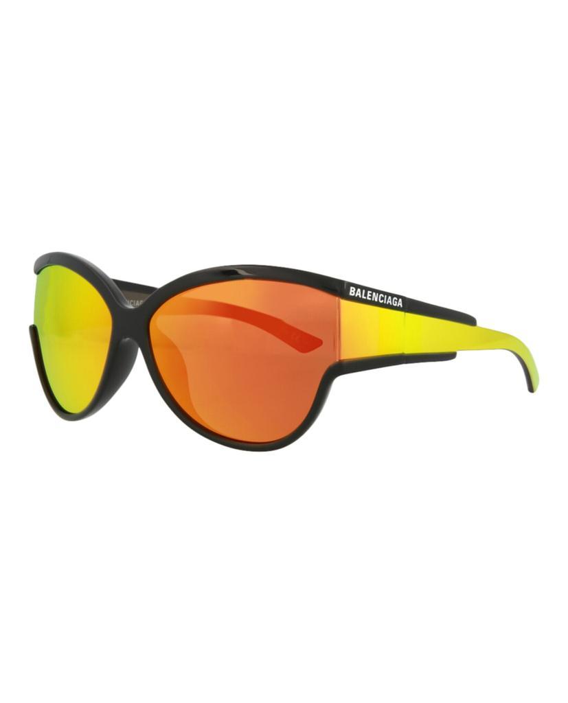 商品Balenciaga|Balenciaga Square-Frame Injection Sunglasses,价格¥1055,第4张图片详细描述