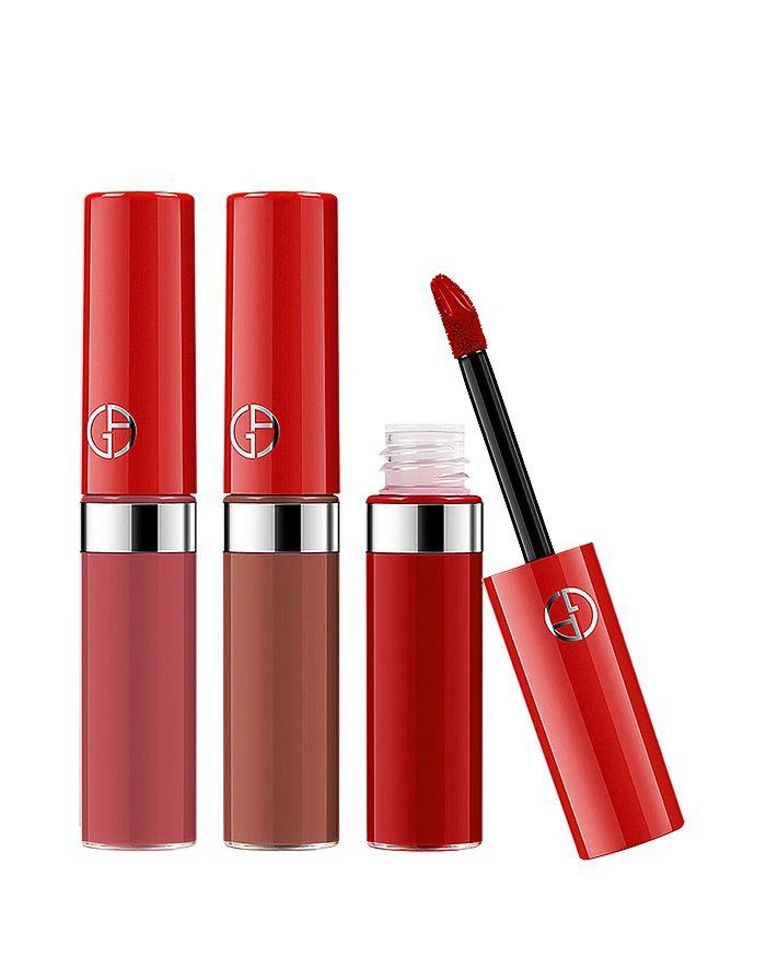商品Giorgio Armani|Lip 迷你唇釉套装 - 2019年限量版,价格¥230,第2张图片详细描述