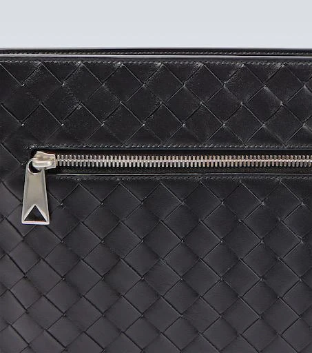 Intrecciato leather document case 商品