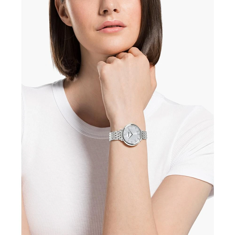 商品Swarovski|Women's Swiss Crystalline Chic Stainless Steel Bracelet Watch 35mm,价格¥2931,第2张图片详细描述