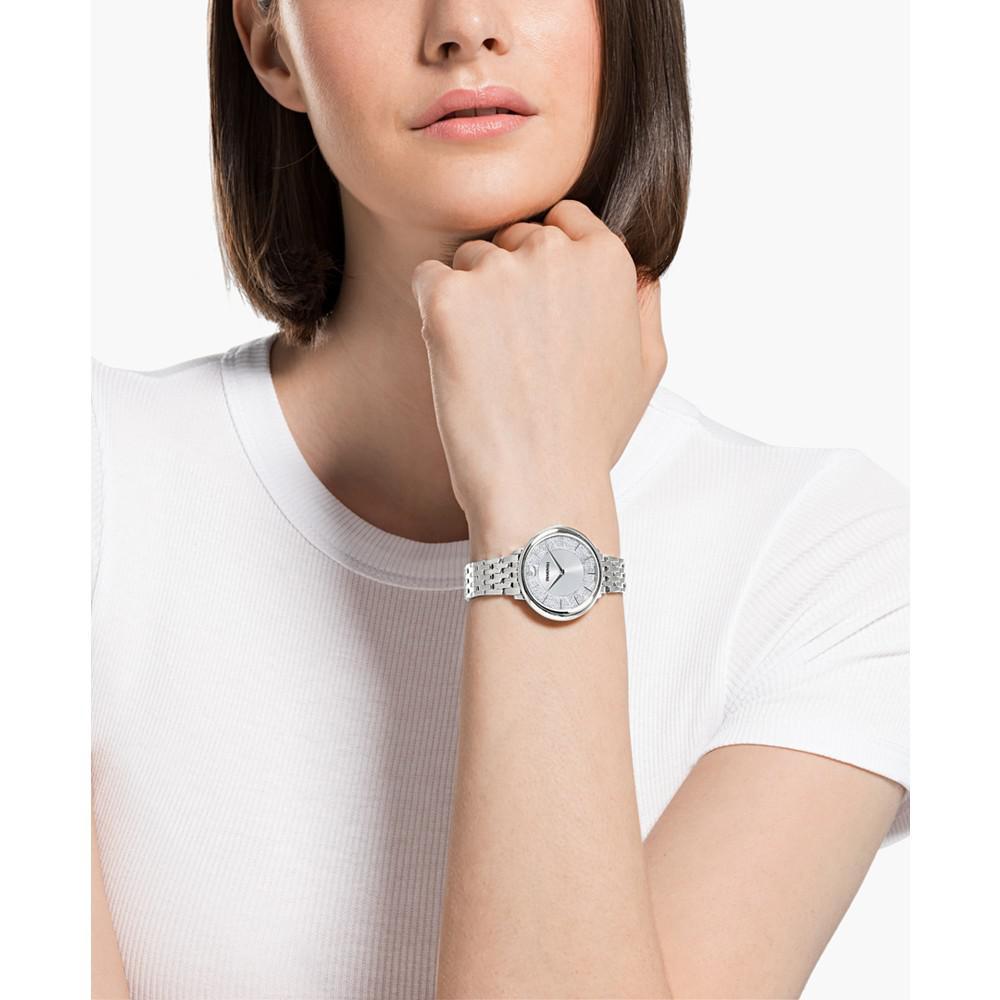 商品Swarovski|Women's Swiss Crystalline Chic Stainless Steel Bracelet Watch 35mm,价格¥2812,第4张图片详细描述